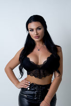 Load image into Gallery viewer, Black lace Bralette